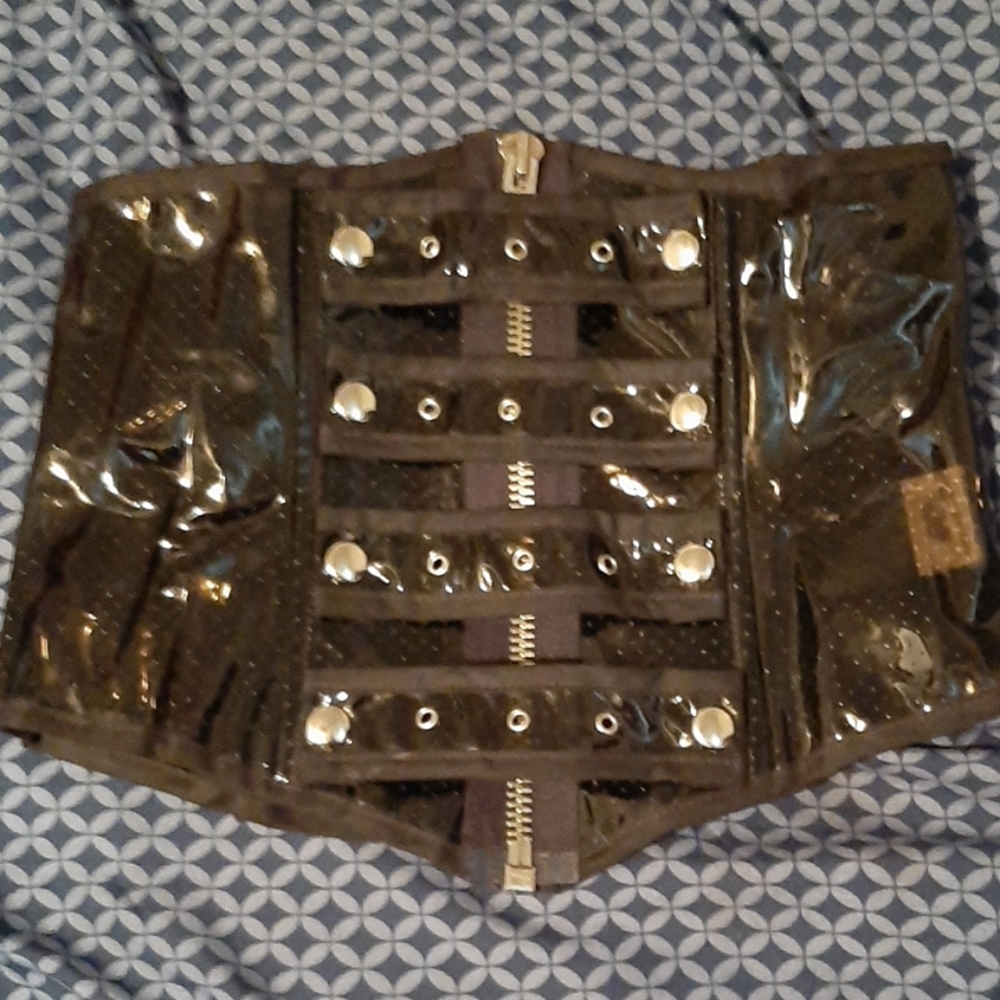 Waist clincher black see through